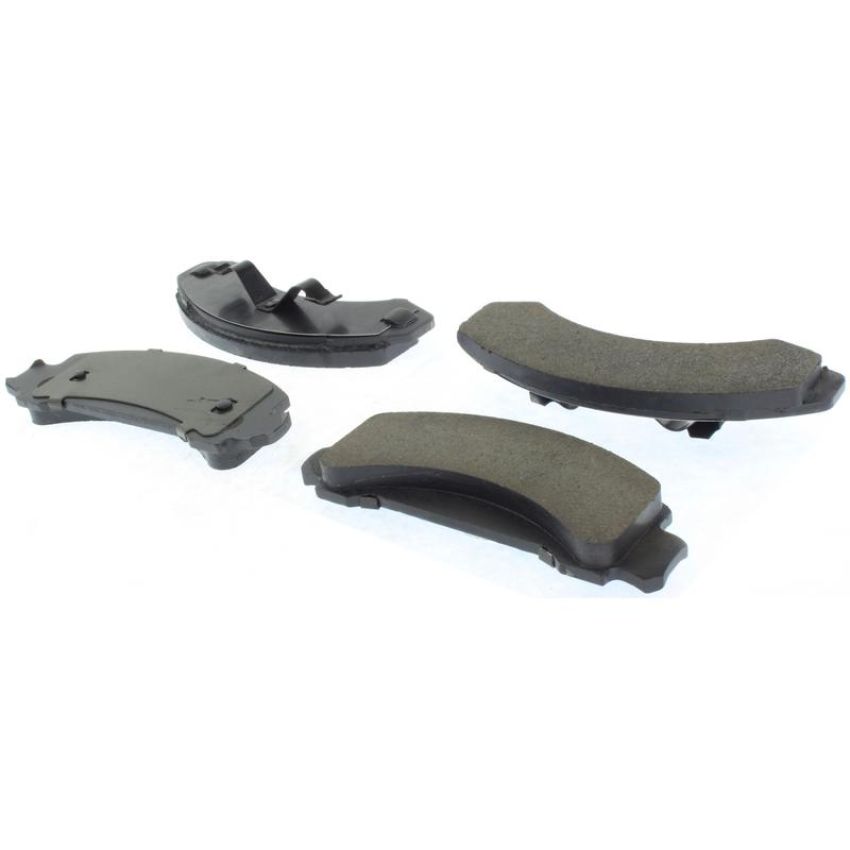 CENTRIC PARTS 105.03870 Posi Quiet Ceramic Brake Pads with Shims and Hardware