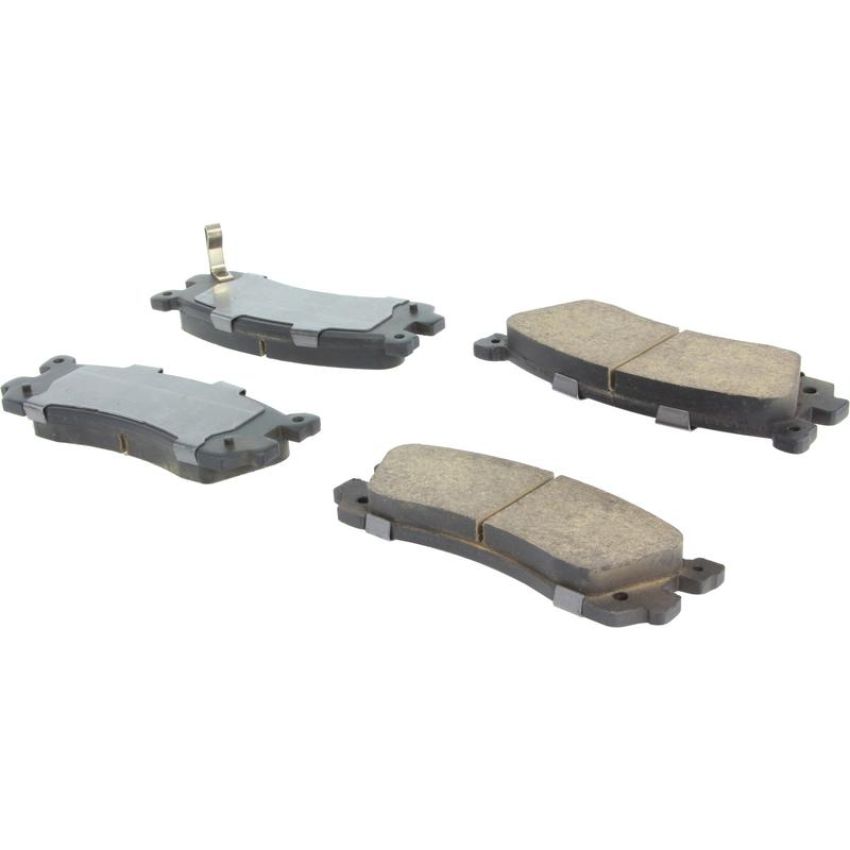 CENTRIC PARTS 105.03900 Posi Quiet Ceramic Brake Pads with Shims
