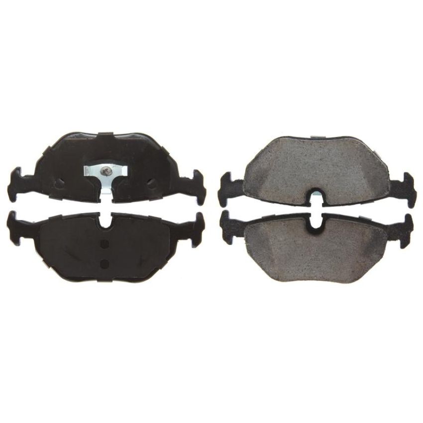 CENTRIC PARTS 105.03960 Posi Quiet Ceramic Brake Pads with Shims and Hardware