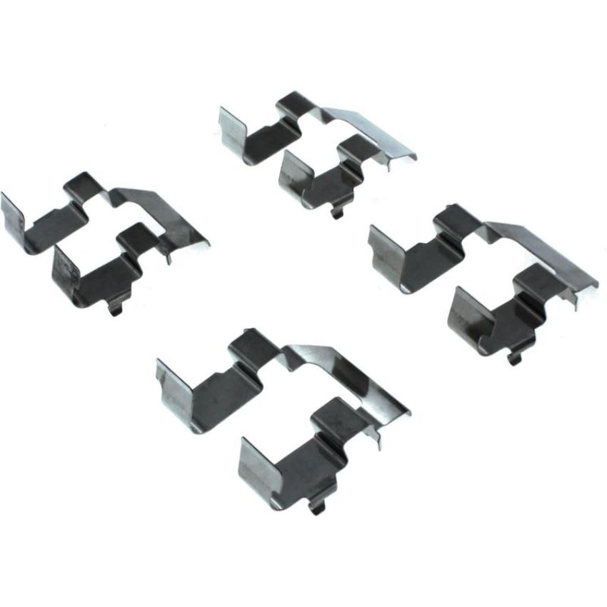 CENTRIC PARTS 105.03980 Posi Quiet Ceramic Brake Pads with Shims and Hardware