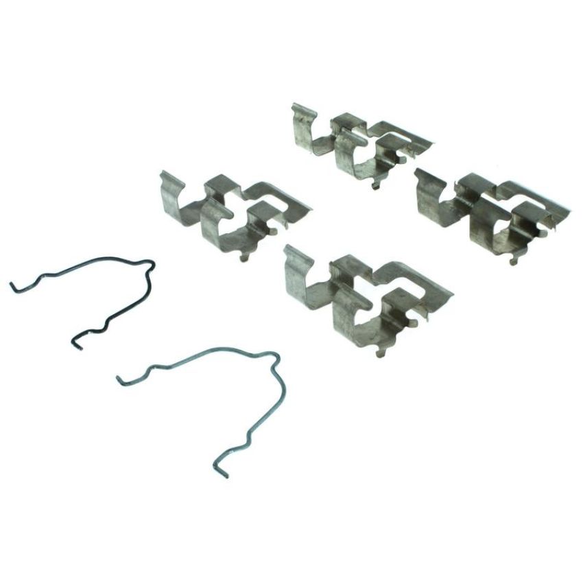 CENTRIC PARTS 105.04000 Posi Quiet Ceramic Brake Pads with Shims and Hardware