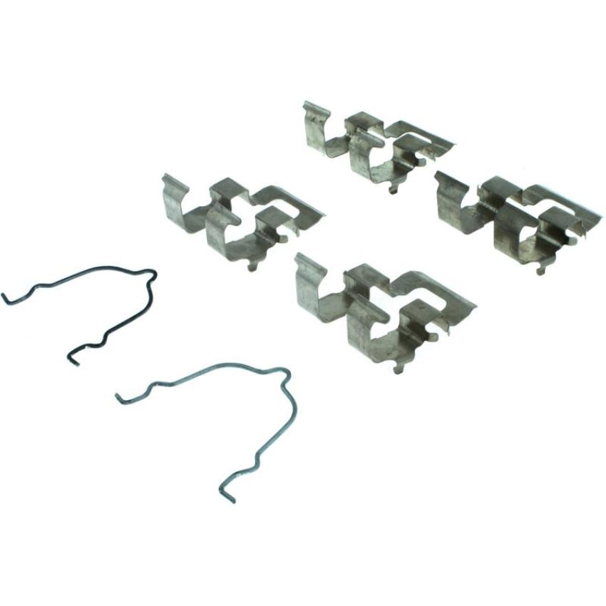 CENTRIC PARTS 105.04000 Posi Quiet Ceramic Brake Pads with Shims and Hardware