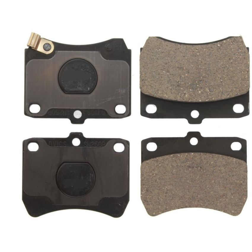CENTRIC PARTS 105.04020 Posi Quiet Ceramic Brake Pads with Shims and Hardware