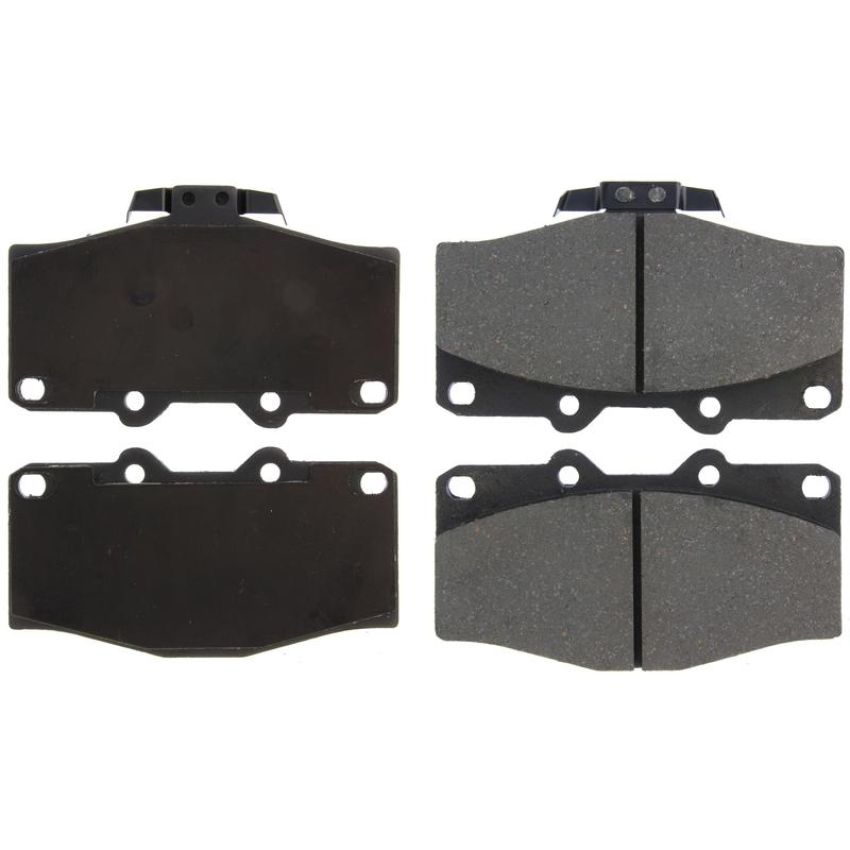 CENTRIC PARTS 105.04100 Posi Quiet Ceramic Brake Pads with Shims and Hardware