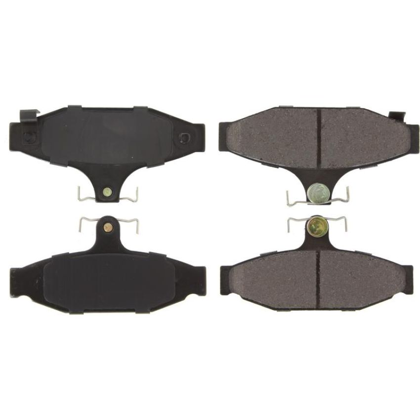 CENTRIC PARTS 105.04130 Posi Quiet Ceramic Brake Pads with Shims and Hardware