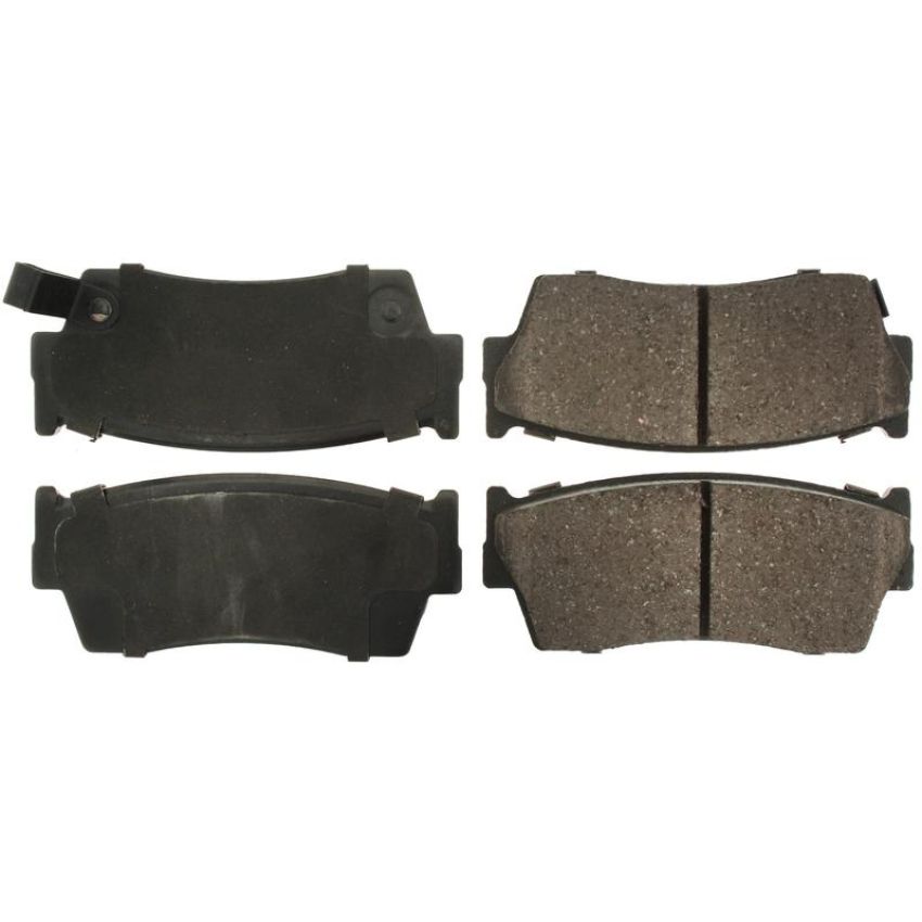 CENTRIC PARTS 105.04180 Posi Quiet Ceramic Brake Pads with Shims and Hardware