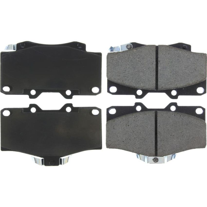 CENTRIC PARTS 105.04360 Posi Quiet Ceramic Brake Pads with Shims and Hardware