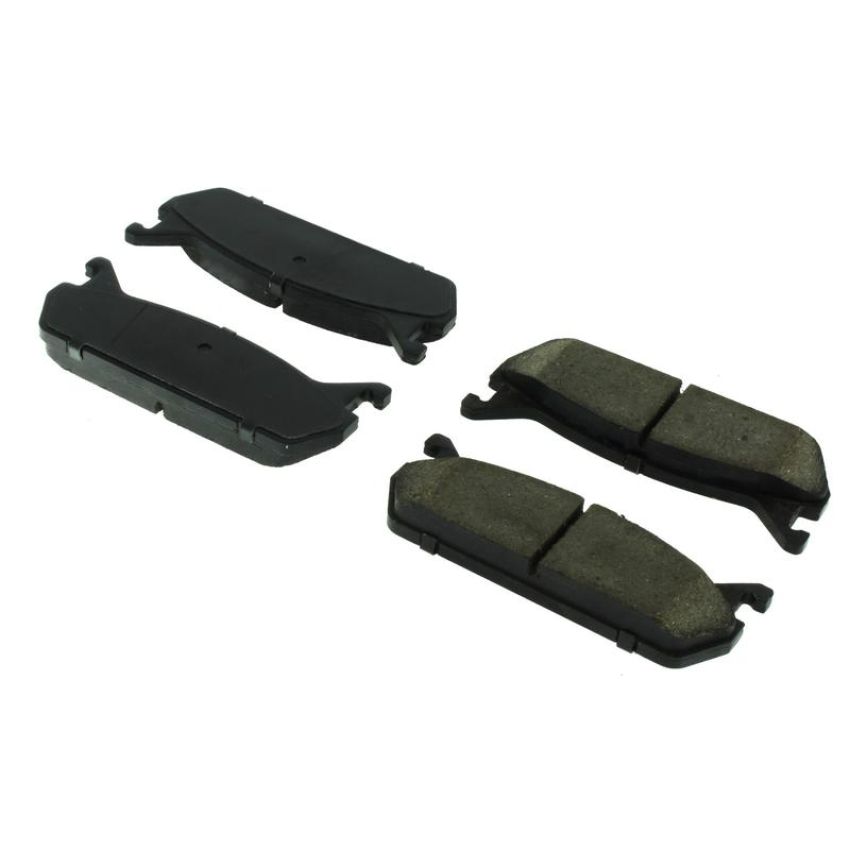 CENTRIC PARTS 105.04580 Posi Quiet Ceramic Brake Pads with Shims and Hardware