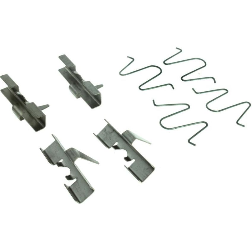 CENTRIC PARTS 105.04580 Posi Quiet Ceramic Brake Pads with Shims and Hardware