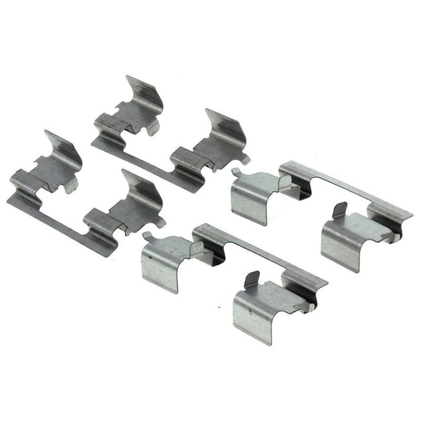 CENTRIC PARTS 105.04650 Posi Quiet Ceramic Brake Pads with Shims and Hardware