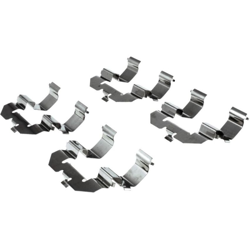 CENTRIC PARTS 105.04700 Posi Quiet Ceramic Brake Pads with Shims and Hardware