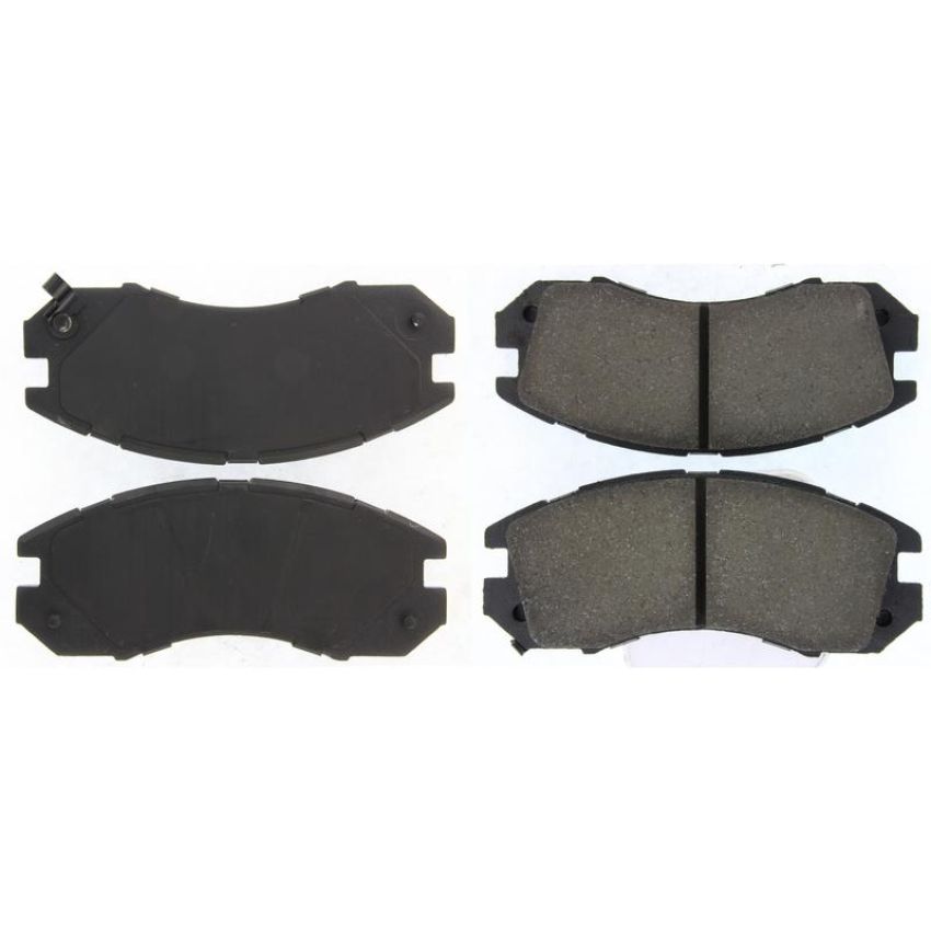 CENTRIC PARTS 105.04700 Posi Quiet Ceramic Brake Pads with Shims and Hardware