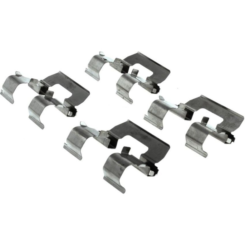 CENTRIC PARTS 105.04701 Posi Quiet Ceramic Brake Pads with Shims and Hardware