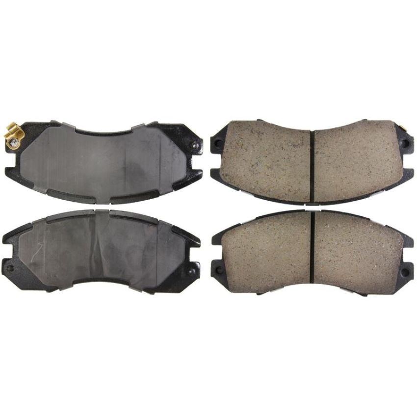 CENTRIC PARTS 105.04701 Posi Quiet Ceramic Brake Pads with Shims and Hardware
