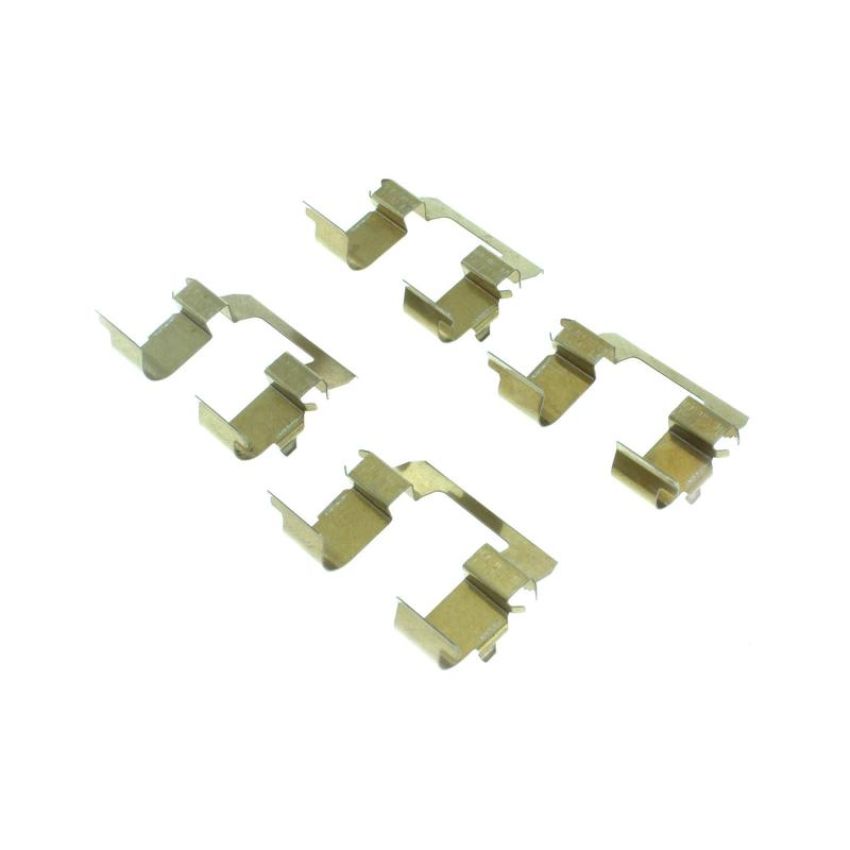 CENTRIC PARTS 105.04711 Posi Quiet Ceramic Brake Pads with Shims and Hardware
