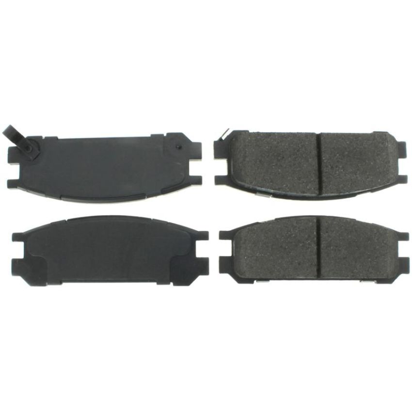 CENTRIC PARTS 105.04711 Posi Quiet Ceramic Brake Pads with Shims and Hardware