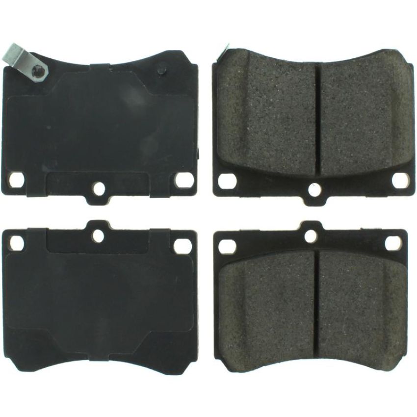 CENTRIC PARTS 105.04730 Posi Quiet Ceramic Brake Pads with Shims and Hardware