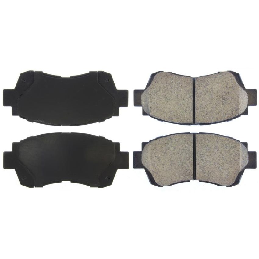 CENTRIC PARTS 105.04761 Posi Quiet Ceramic Brake Pads with Shims and Hardware