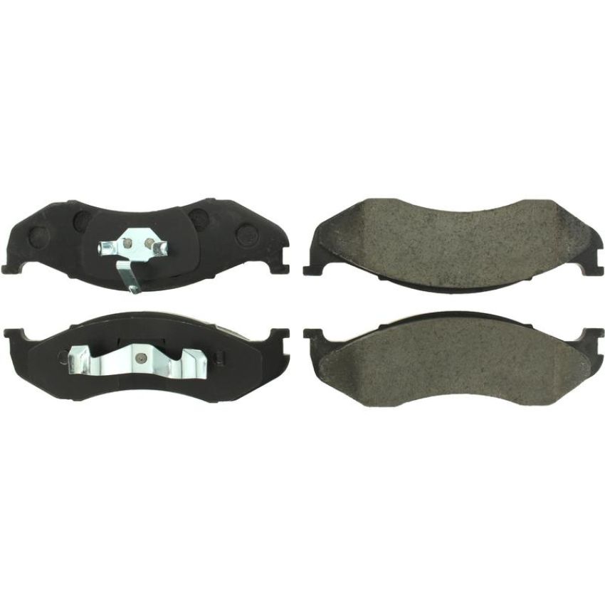 CENTRIC PARTS 105.04770 Posi Quiet Ceramic Brake Pads with Shims and Hardware