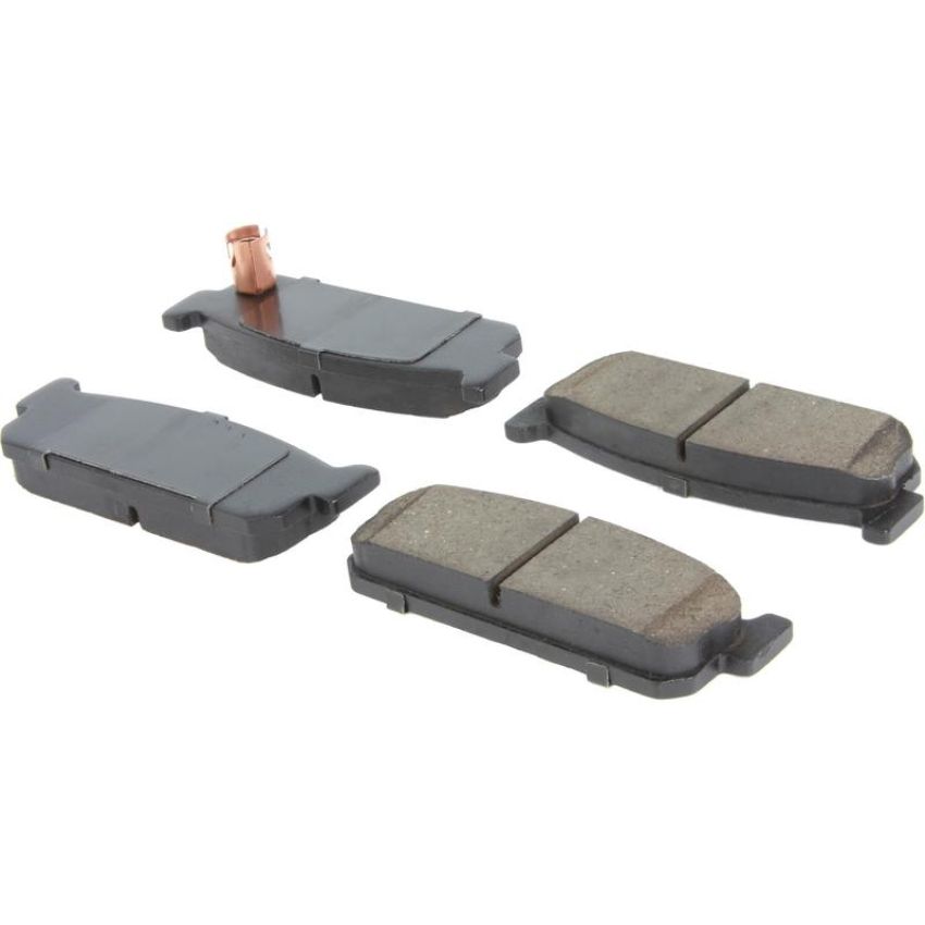 CENTRIC PARTS 105.04810 Posi Quiet Ceramic Brake Pads with Shims and Hardware