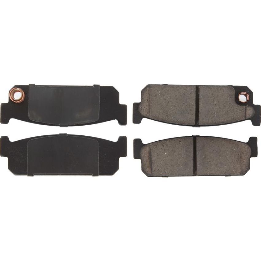 CENTRIC PARTS 105.04810 Posi Quiet Ceramic Brake Pads with Shims and Hardware