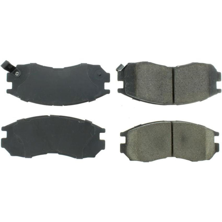 CENTRIC PARTS 105.04840 Posi Quiet Ceramic Brake Pads with Shims and Hardware