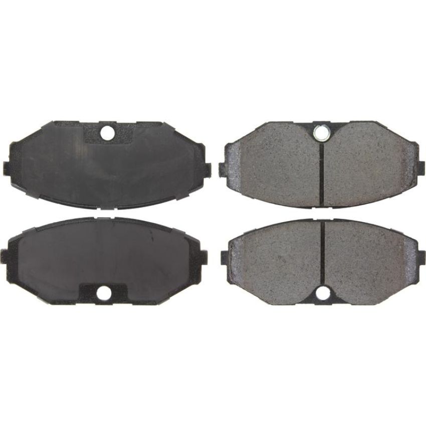 CENTRIC PARTS 105.04860 Posi Quiet Ceramic Brake Pads with Shims and Hardware