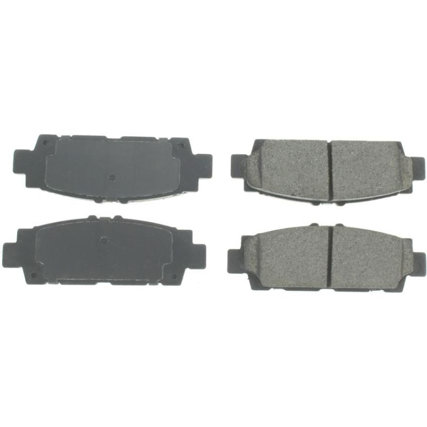 CENTRIC PARTS 105.04880 Posi Quiet Ceramic Brake Pads with Shims and Hardware