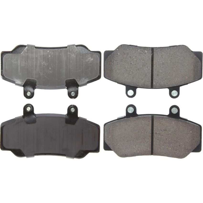 CENTRIC PARTS 105.04920 Posi Quiet Ceramic Brake Pads with Shims and Hardware