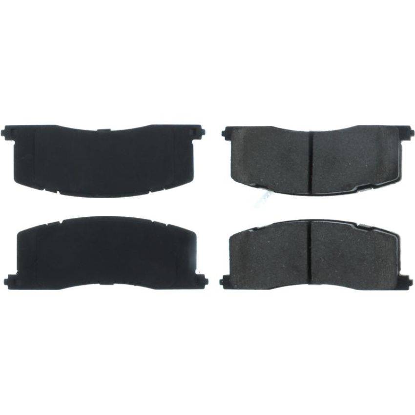 CENTRIC PARTS 105.05010 Posi Quiet Ceramic Brake Pads with Shims and Hardware