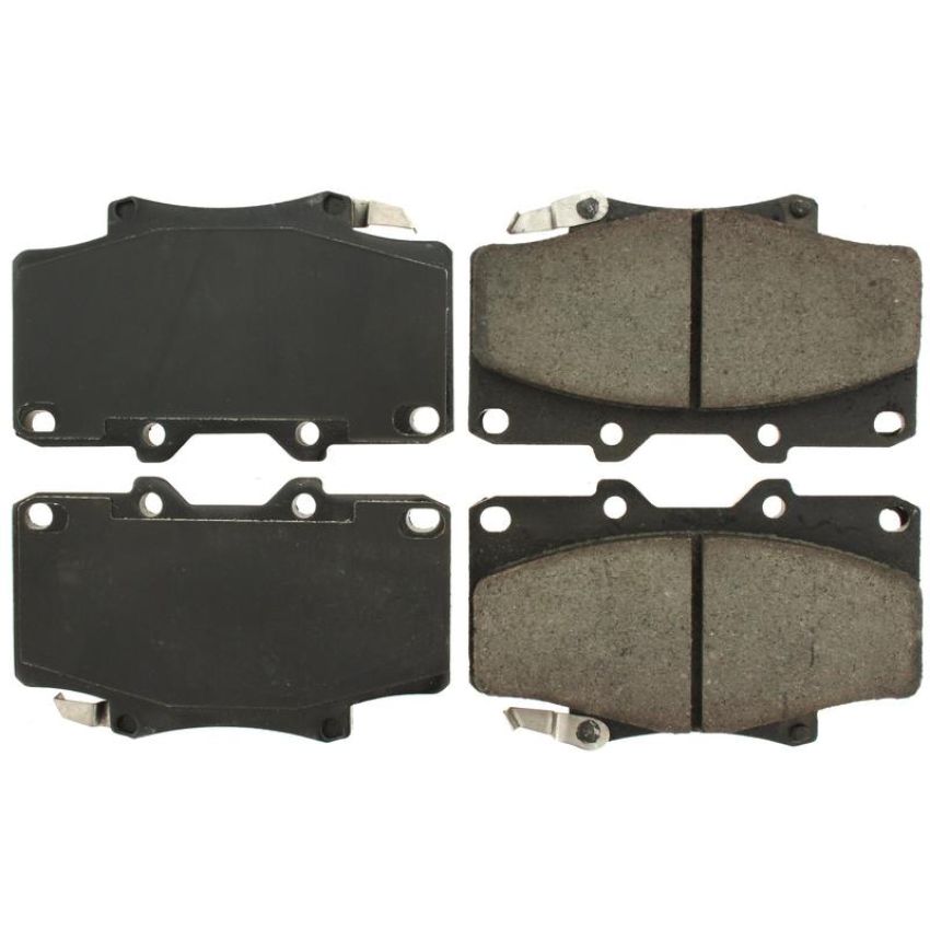CENTRIC PARTS 105.05020 Posi Quiet Ceramic Brake Pads with Shims and Hardware