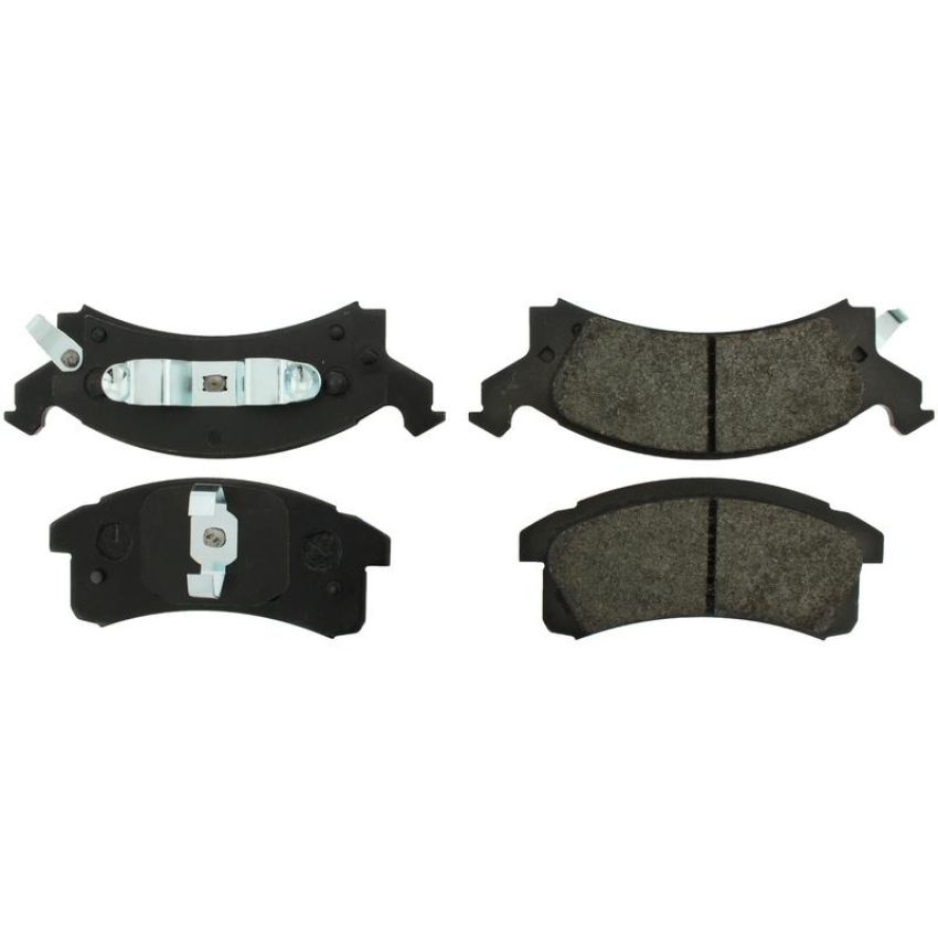 CENTRIC PARTS 105.05060 Posi Quiet Ceramic Brake Pads with Shims and Hardware