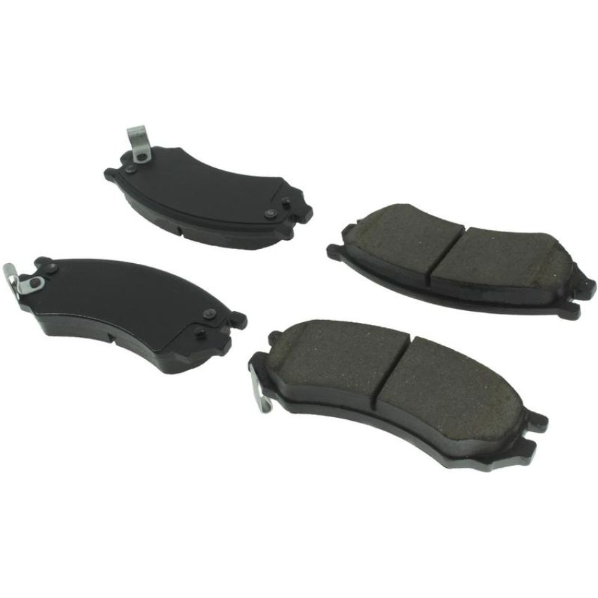 CENTRIC PARTS 105.05070 Posi Quiet Ceramic Brake Pads with Shims and Hardware
