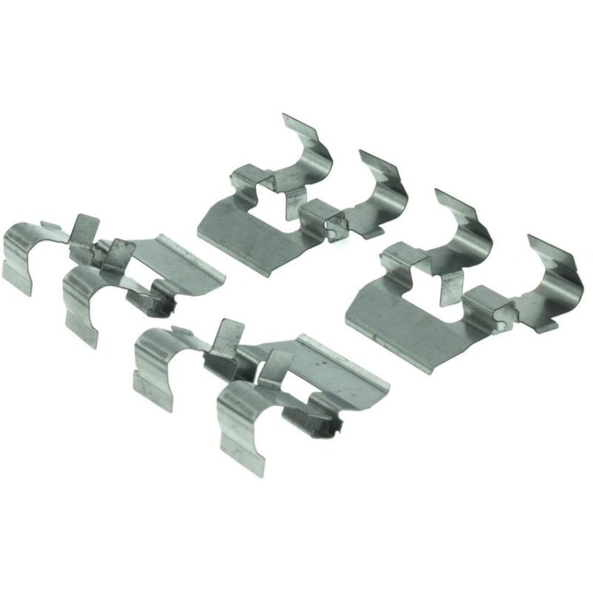 CENTRIC PARTS 105.05070 Posi Quiet Ceramic Brake Pads with Shims and Hardware