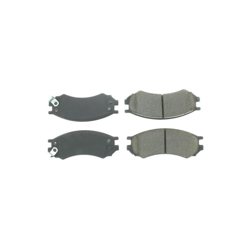 CENTRIC PARTS 105.05070 Posi Quiet Ceramic Brake Pads with Shims and Hardware