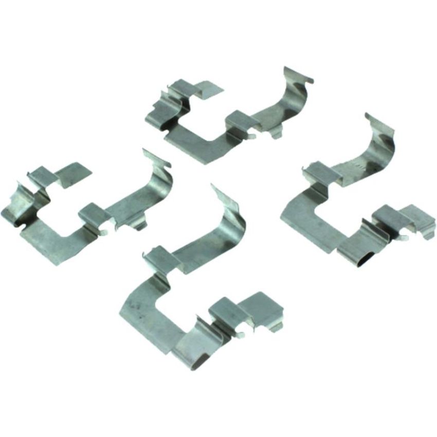 CENTRIC PARTS 105.05090 Posi Quiet Ceramic Brake Pads with Shims and Hardware