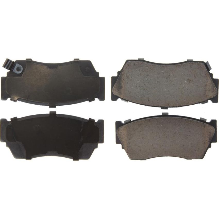 CENTRIC PARTS 105.05100 Posi Quiet Ceramic Brake Pads with Shims and Hardware