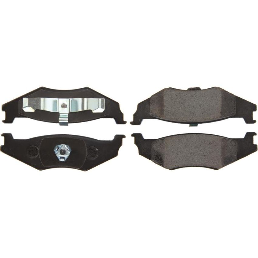 CENTRIC PARTS 105.05120 Posi Quiet Ceramic Brake Pads with Shims and Hardware