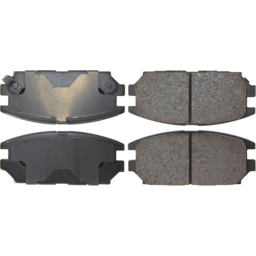 CENTRIC PARTS 105.05320 Posi Quiet Ceramic Brake Pads with Shims and Hardware