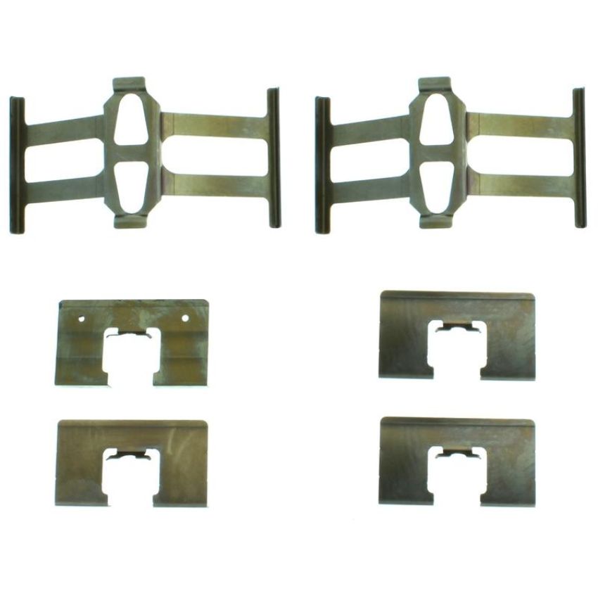 CENTRIC PARTS 105.05360 Posi Quiet Ceramic Brake Pads with Shims and Hardware