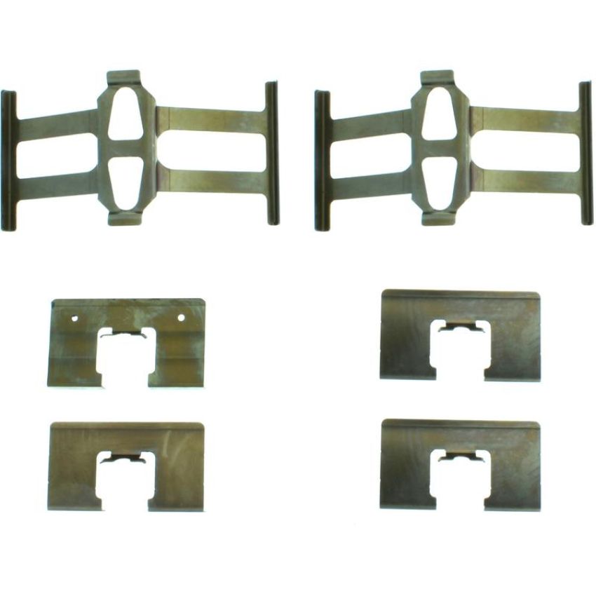 CENTRIC PARTS 105.05360 Posi Quiet Ceramic Brake Pads with Shims and Hardware