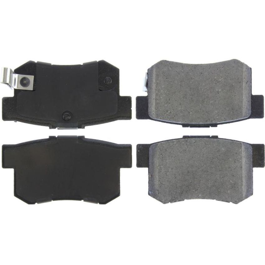 CENTRIC PARTS 105.05371 Posi Quiet Ceramic Brake Pads with Shims and Hardware