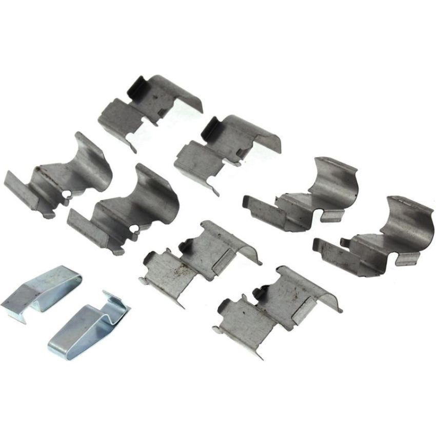CENTRIC PARTS 105.05510 Posi Quiet Ceramic Brake Pads with Shims and Hardware