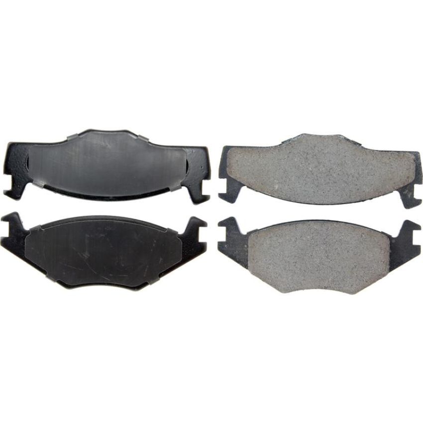 CENTRIC PARTS 105.05690 Posi Quiet Ceramic Brake Pads with Shims and Hardware