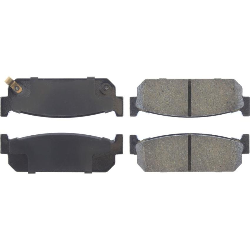 CENTRIC PARTS 105.05880 Posi Quiet Ceramic Brake Pads with Shims and Hardware