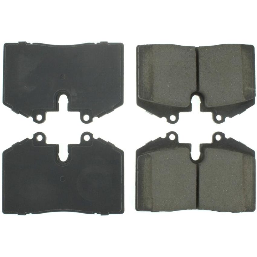CENTRIC PARTS 105.06080 Posi Quiet Ceramic Brake Pads with Shims