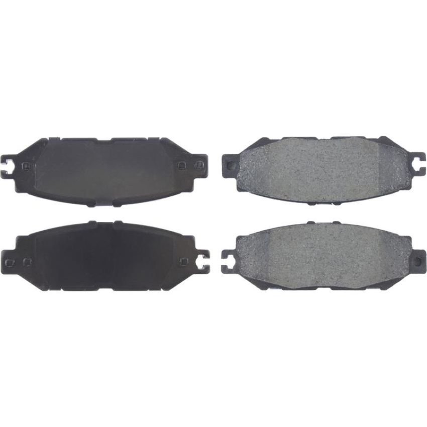 CENTRIC PARTS 105.06130 Posi Quiet Ceramic Brake Pads with Shims and Hardware