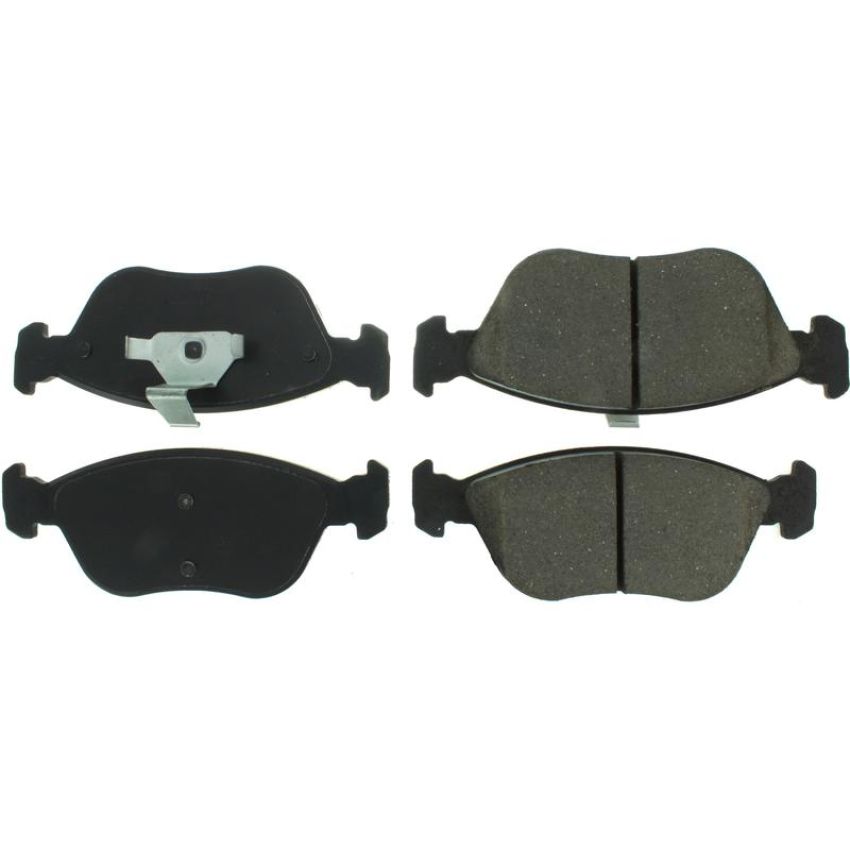 CENTRIC PARTS 105.06180 Posi Quiet Ceramic Brake Pads with Shims and Hardware
