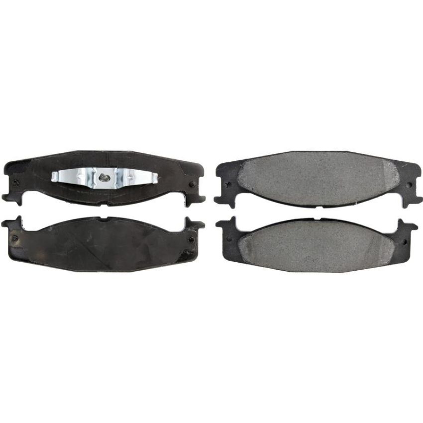 CENTRIC PARTS 105.06320 Posi Quiet Ceramic Brake Pads with Shims and Hardware