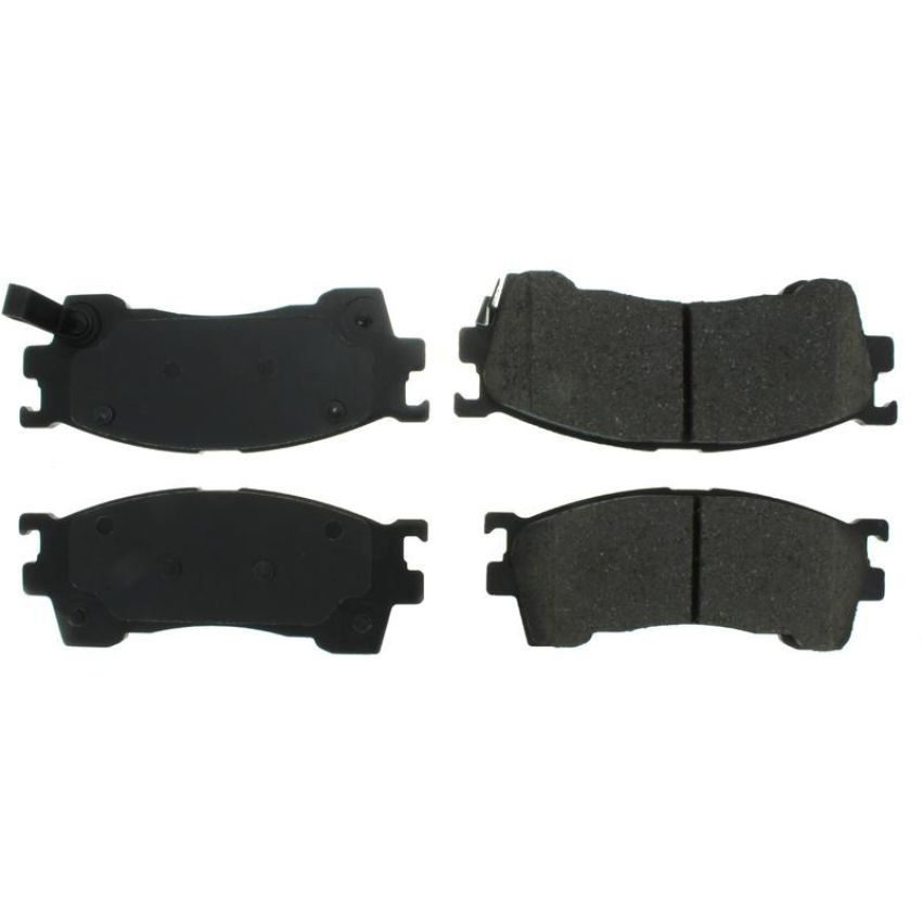 CENTRIC PARTS 105.06370 Posi Quiet Ceramic Brake Pads with Shims and Hardware